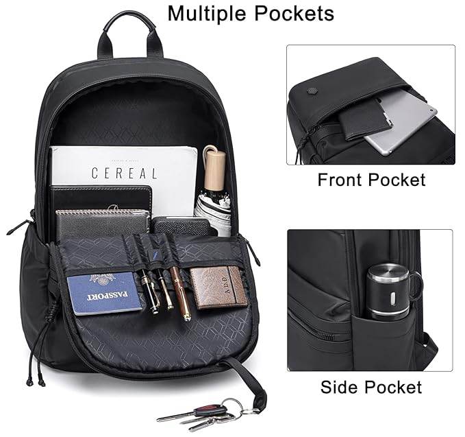 Arctic Hunter Compact Backpack for Men Women 21L Lightweight One-Day-Capacity 15.6" Laptop Bag Stylish Water-resistant Office Laptop Backpack for Casual College Daypack - Rajputtrade