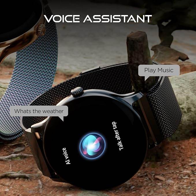 Fire-Boltt Phoenix Ultra Luxury Stainless Steel, Bluetooth Calling Smart Watch, Metal Body with 120+ Sports Modes, SpO2 (Dark Grey) - Rajputtrade