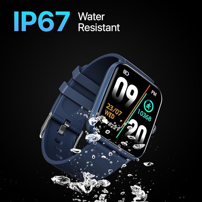 Fire-Boltt Ninja Call Pro Smart Watch Dual Chip Bluetooth Calling, 42.92mm (1.69 inch) Display (Deep Blue)