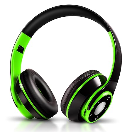 Bluetooth Headphones Over Ear, Wireless Headphones with 5 EQ Modes, 20 Hours Playtime (3 Color options)
