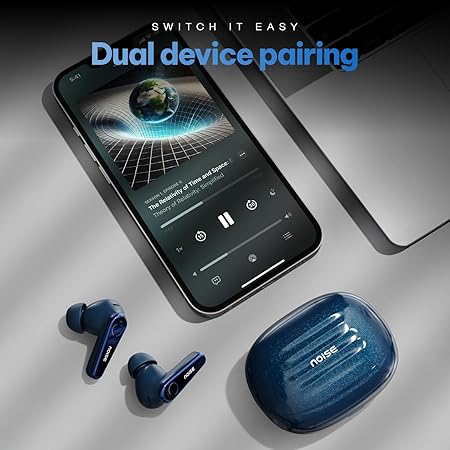 Noise Buds X Ultra in-Ear Truly Wireless Earbuds with Hybrid ANC (Up to 45dB), 50H of Playtime - Rajputtrade
