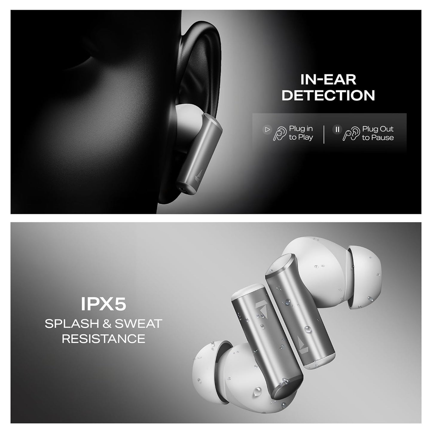 boAt Airdopes Prime 701 ANC (2025 Launch),46dB Hybrid ANC, 50Hr Battery, Real Spatial Audio, TWS Ear Buds Wireless Earphones with mic (3 Color Options)
