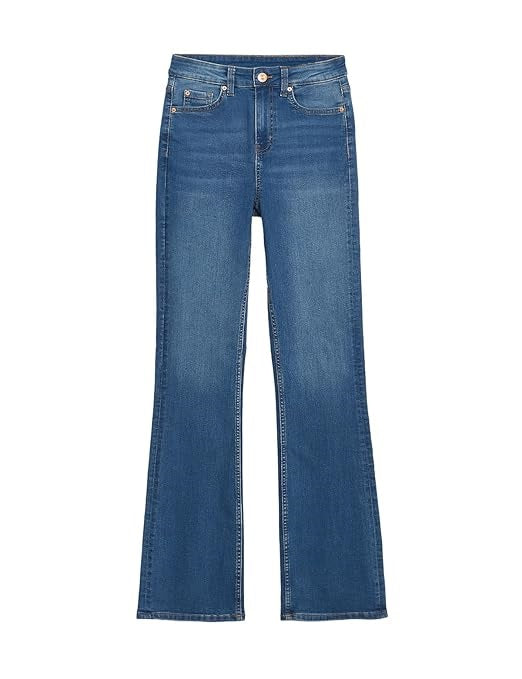 Women's High Rise Regular Jeans, Medium Indigo (Size - S) - Rajputtrade