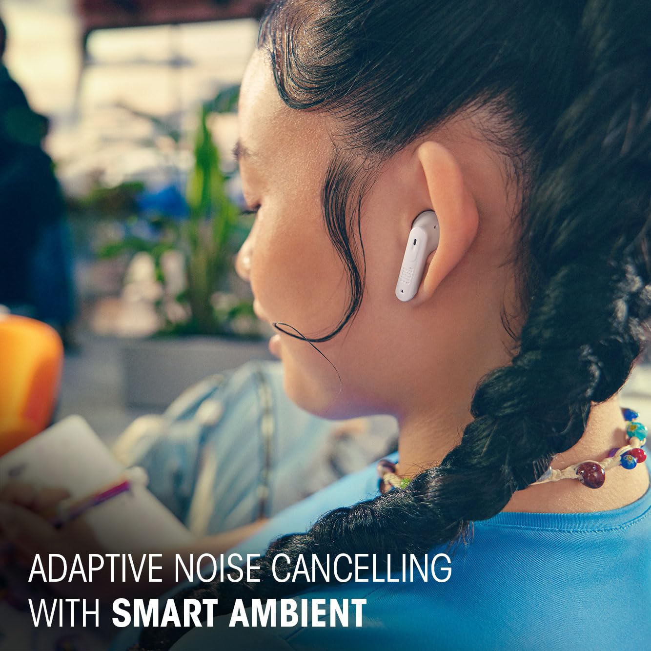 JBL New Launch Tune Flex 2 TWS, ANC Earbuds, 48Hr Playtime,Dual Connect,6 Mics, Spatial Sound, Personi-Fi 3.0 (3 Color Options)