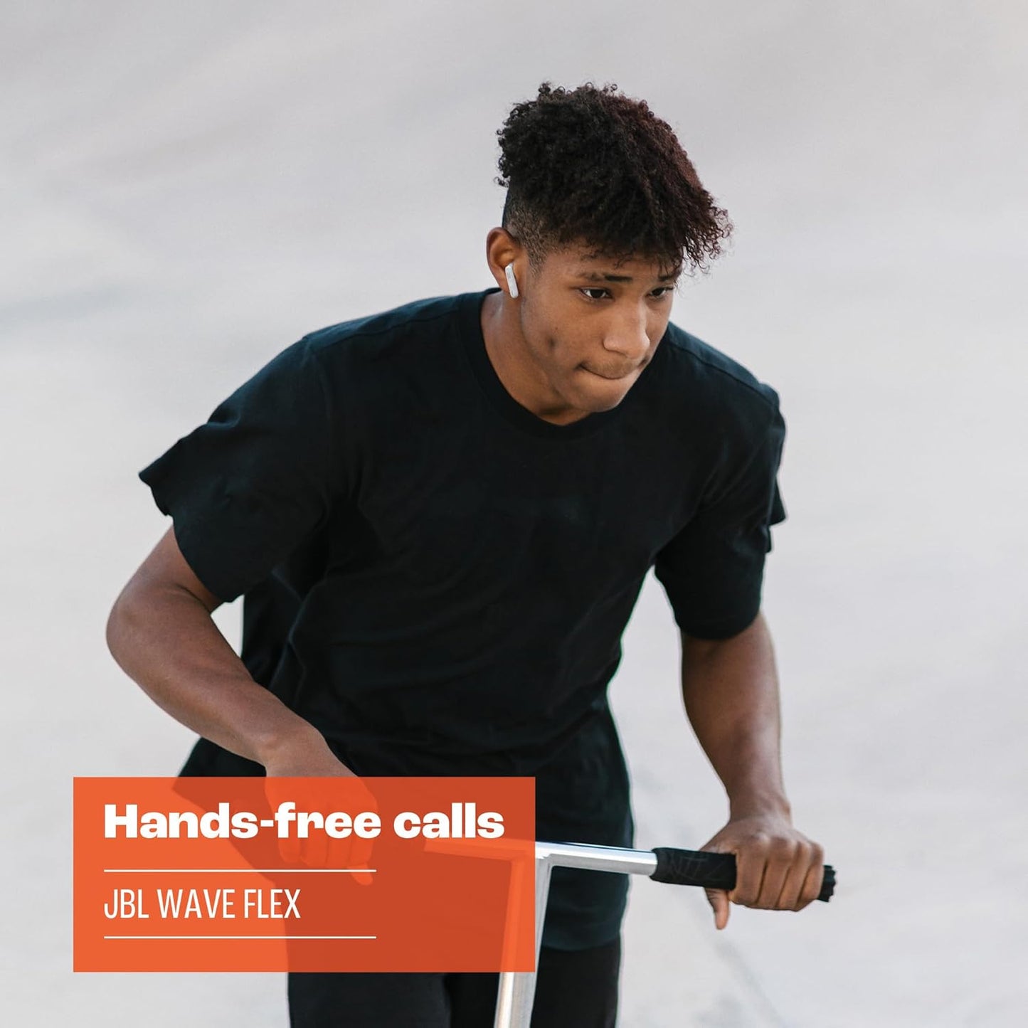 JBL Newly Launched Wave Flex in-Ear Wireless Earbuds TWS with Mic, App for Custom Extra Bass EQ, 32Hrs Battery (Black) - Rajputtrade