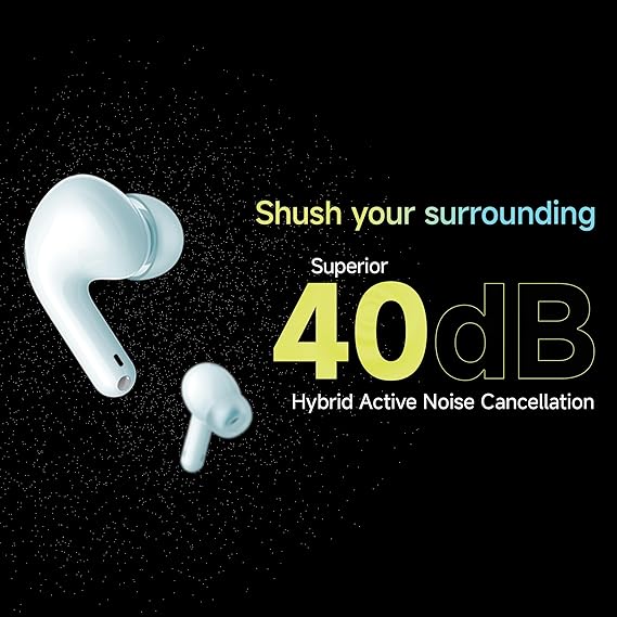 Redmi Buds 5C Bluetooth TWS in Ear Earbuds,Up to 40Db Hybrid Noise Cancellation, 2Hours Life,Up to 36Hrs Playback - Rajputtrade