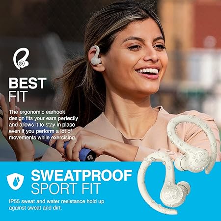 JLab Go Air Sport TWS Sports Earbuds - Bluetooth Earphones True Wireless, 32+ Hour Playtime - Rajputtrade