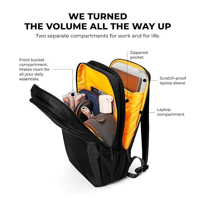 MOKOBARA The Kaleido Backpack, Water-Resistant 15.6" Laptop Bag with Luggage Sleeve for Work, Travel, and Daily Use - Suitable for Men and Women - Rajputtrade