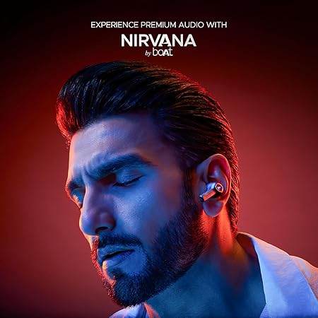 boAt Nirvana Ion ANC, Active Noise Cancellation(~32dB), 120Hrs Battery, App Support, Crystal Bionic Sound, 4Mics ENx, v5.3 Bluetooth TWS in Ear Earbuds Wireless Earphones with mic (Crystal Black) - Rajputtrade
