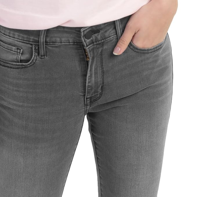 Women's Skinny Jeans, Grey (Size - 30) - Rajputtrade