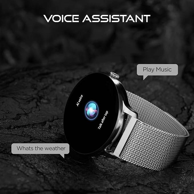 Fire-Boltt Phoenix Ultra Luxury Stainless Steel, Bluetooth Calling Smart Watch, SpO2, Heart Rate Monitoring (Silver) - Rajputtrade