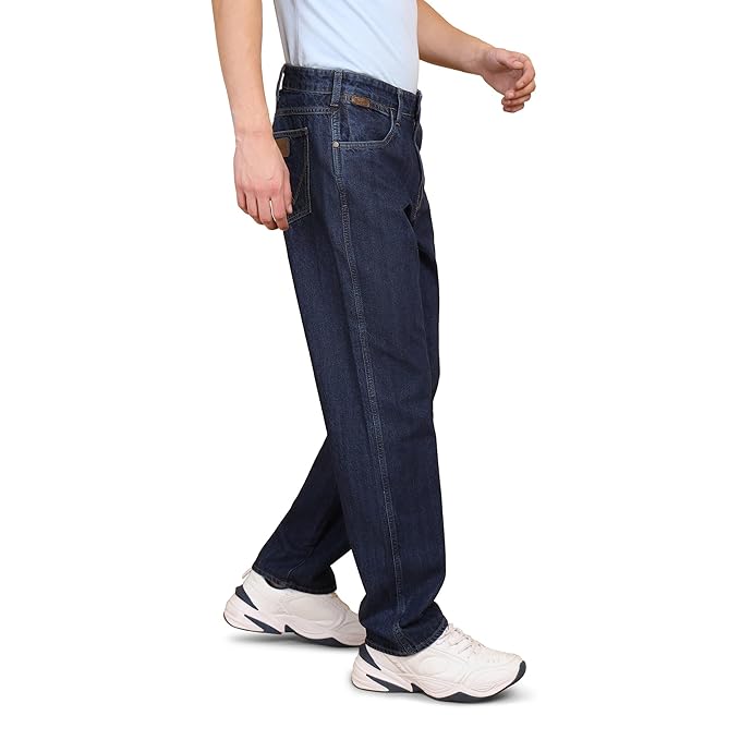 Wrangler Men's Comfort Fit Low-Rise Jeans - Rajputtrade