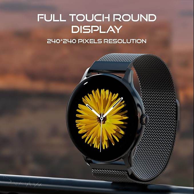 Fire-Boltt Phoenix Ultra Luxury Stainless Steel, Bluetooth Calling Smart Watch, Metal Body with 120+ Sports Modes, SpO2 (Dark Grey) - Rajputtrade
