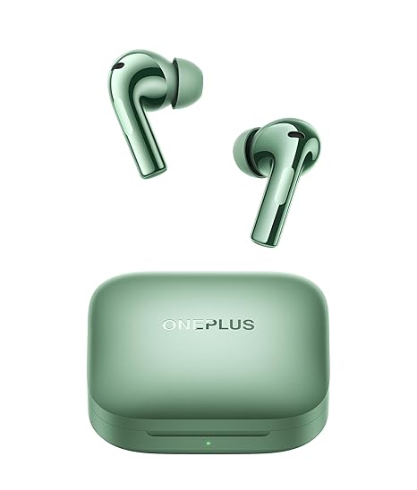 OnePlus Buds 3 TWS in Ear Earbuds with Upto 49dB Smart Adaptive Noise Cancellation,Hi-Res Sound Quality,Sliding Volume Control,10mins for 7Hours Fast Charging with Upto 44Hrs Playback (3 Color Options)