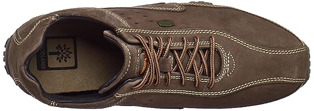 Woodland Men Lace Up Sneaker Shoes - BROWN - Rajputtrade