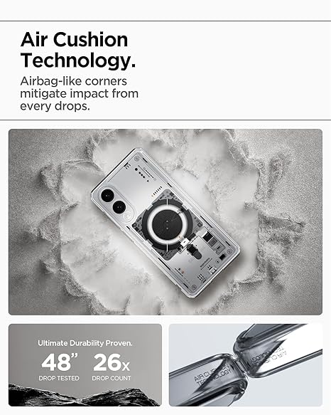 Spigen Ultra Hybrid MagFit for Samsung Galaxy S25 Edge Case, Galaxy S25 Edge Back Cover - Neo One