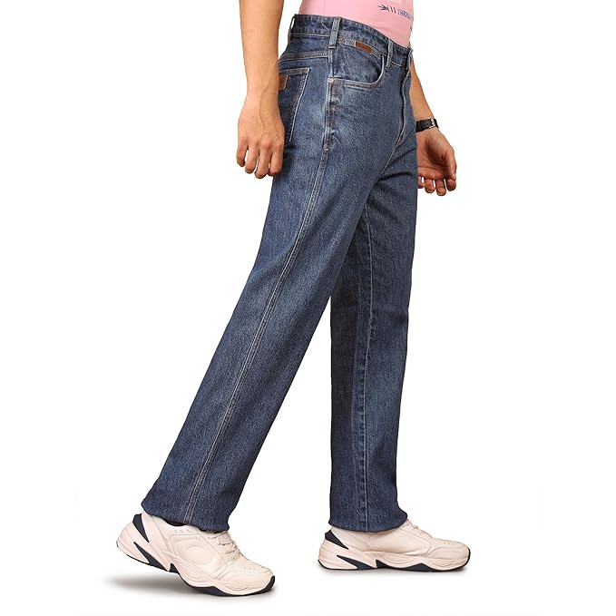 Wrangler Men's Davidson Slim Fit Mid-Rise Jeans(Size-34) - Rajputtrade
