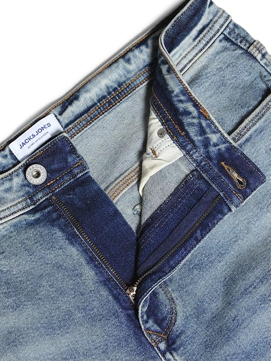 JACK & JONES Men's Loose Mid Rise Jeans(Size-32) - Rajputtrade