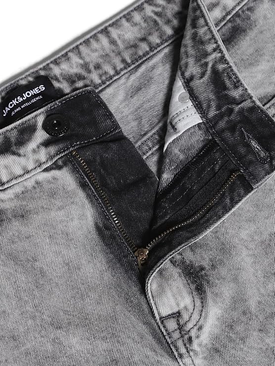 JACK & JONES Men's Loose Mid Rise Jeans - Rajputtrade