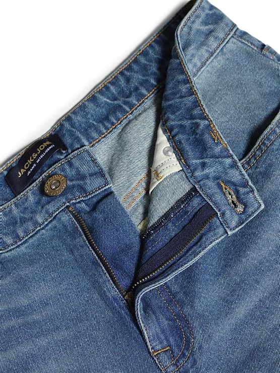 JACK & JONES Men's Loose Mid Rise Jeans(Size-28) - Rajputtrade