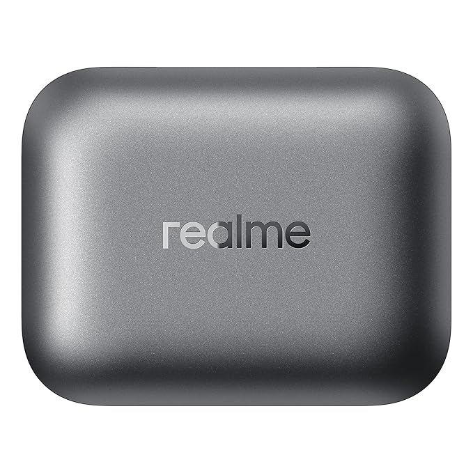 realme Earbuds Air 7 True Wireless,12.4mm Dynamic Bass Drivers,52Hrs Playtime,52dB Hybrid ANC,6 Mic ENC,45ms Low Latency (4 Color Options)