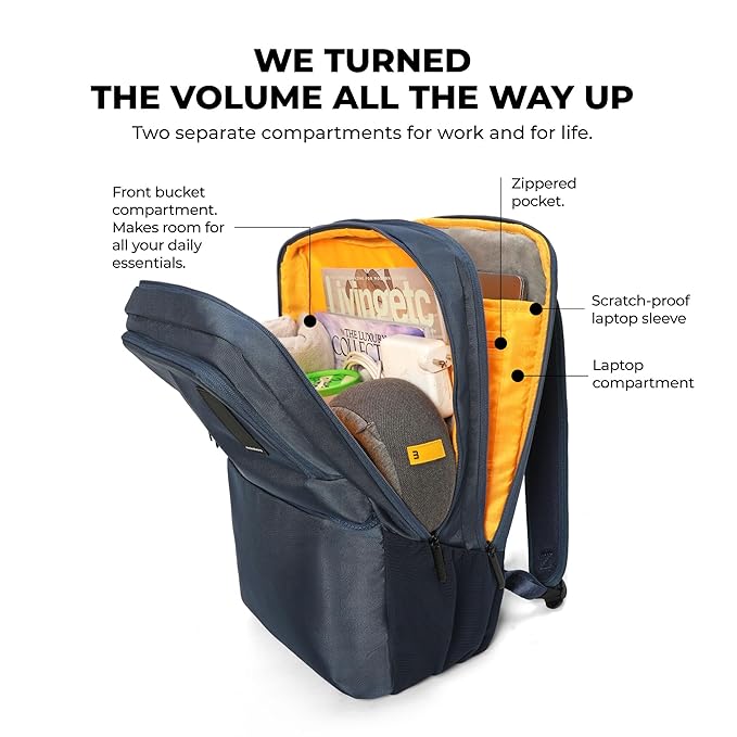 MOKOBARA The Kaleido Backpack, Water-Resistant 15.6" Laptop Bag with Luggage Sleeve for Work, Travel, and Daily Use - Suitable for Men and Women - Rajputtrade