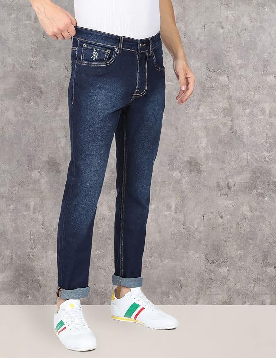 U.S. POLO ASSN. Men's Slim Fit Jeans (Size-36) - Rajputtrade