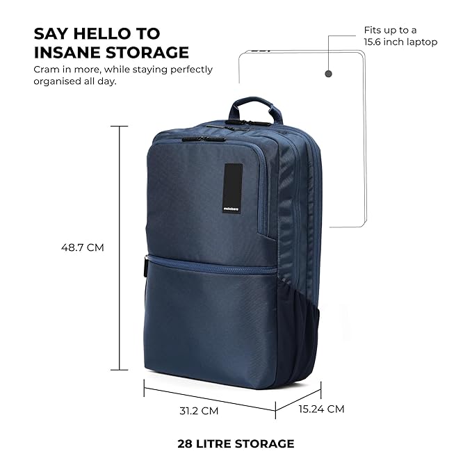 MOKOBARA The Kaleido Backpack, Water-Resistant 15.6" Laptop Bag with Luggage Sleeve for Work, Travel, and Daily Use - Suitable for Men and Women - Rajputtrade