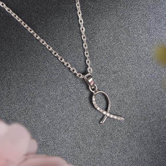 925 Sterling Silver Lia Pendant Necklace | with or Without Chain | Gift for Women and Girls - Rajputtrade