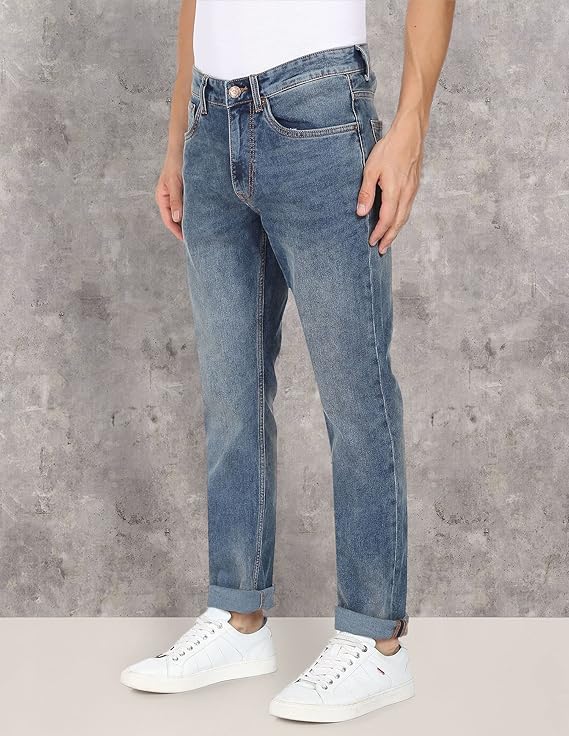 U.S. POLO ASSN. Men's Slim Fit Mid Rise Jeans - Rajputtrade