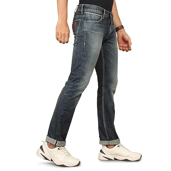 Wrangler Men's Millard Straight Fit Mid-Rise Jeans(Size 32) - Rajputtrade
