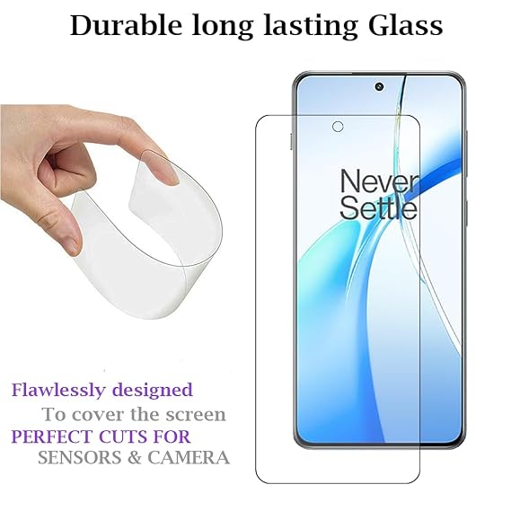 Tempered Glass Screen Guard Protector for Oneplus Nord CE 4 5G / CE4 5G (Pack of 1) - Rajputtrade