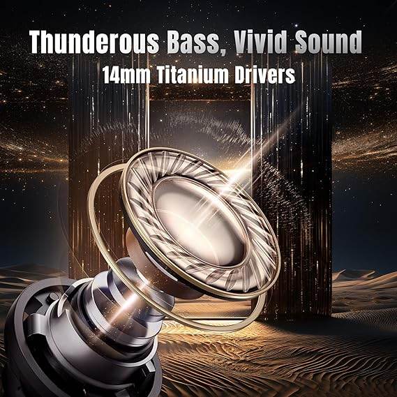 CrossBeats Hawk Gaming TWS in-Ear Buds - New Launch 100hr Playtime, Bluetooth 5.4, Type-C Dongle - Perfect for Gaming - Rajputtrade