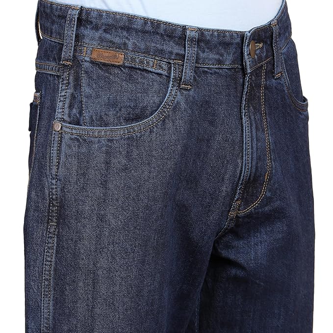 Wrangler Men's Comfort Fit Low-Rise Jeans - Rajputtrade