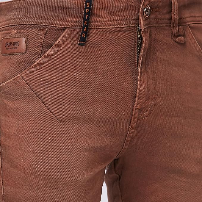 Spykar Mid Rise Regular Fit Blue Jeans for Men - Rajputtrade
