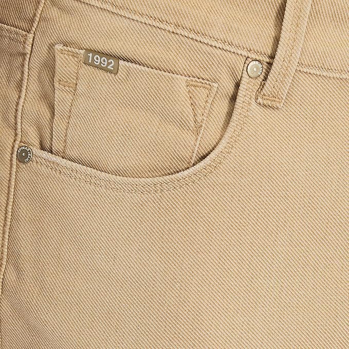 Spykar Brown Slim Fit Mid Rise Jeans for Men - Rajputtrade