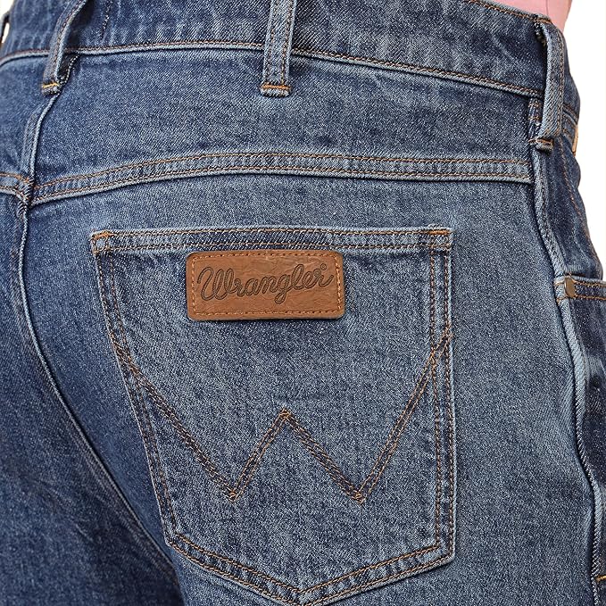 Wrangler Men's Davidson Slim Fit Mid-Rise Jeans(Size-34) - Rajputtrade