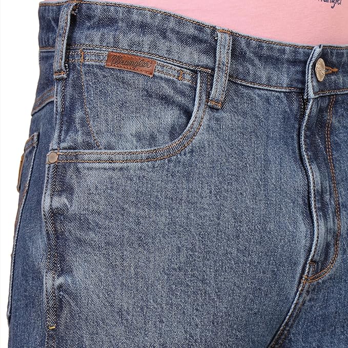 Wrangler Men's Davidson Slim Fit Mid-Rise Jeans(Size-34) - Rajputtrade
