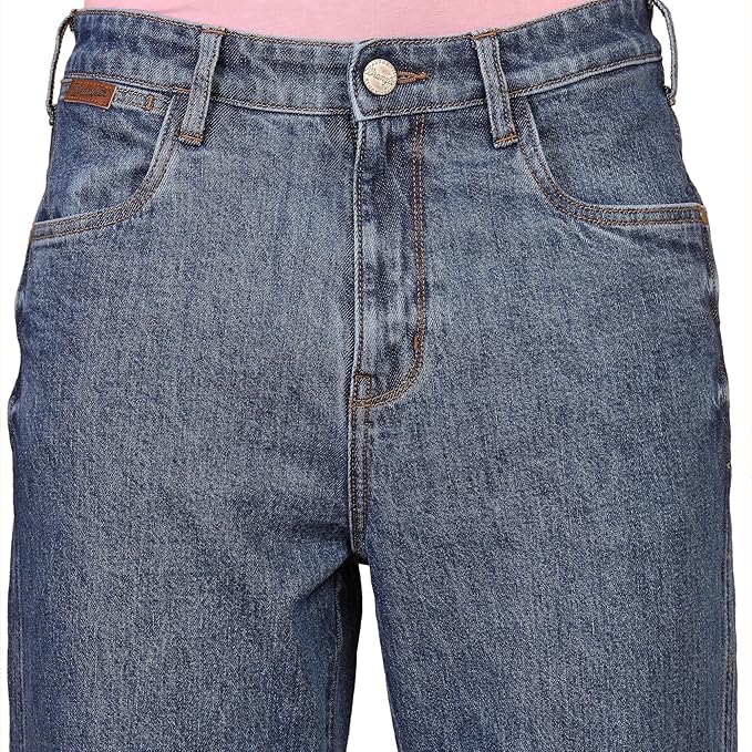 Wrangler Men's Davidson Slim Fit Mid-Rise Jeans(Size-34) - Rajputtrade