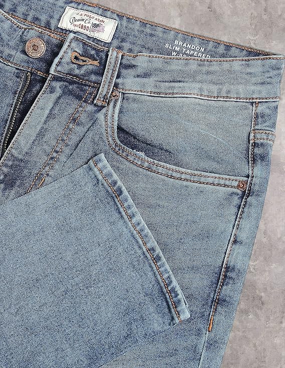 U.S. POLO ASSN. Men's Slim Fit Mid Rise Jeans - Rajputtrade