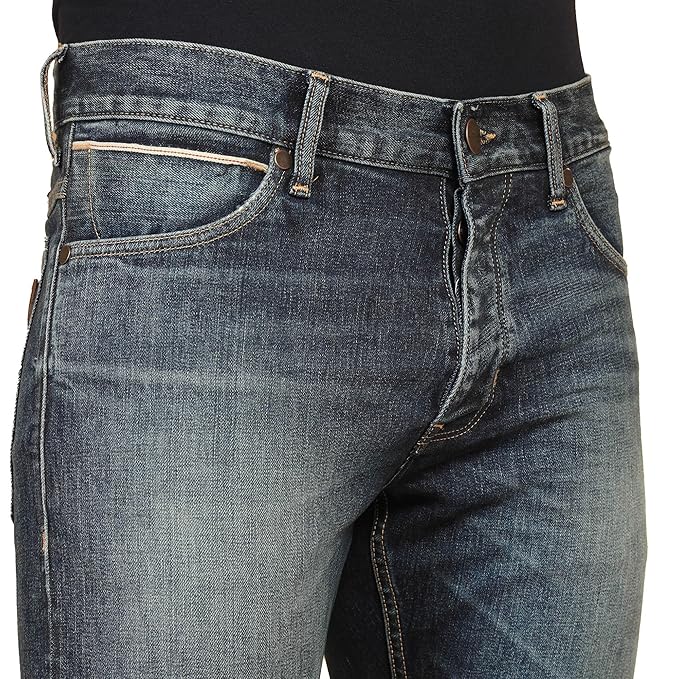 Wrangler Men's Millard Straight Fit Mid-Rise Jeans(Size 32) - Rajputtrade