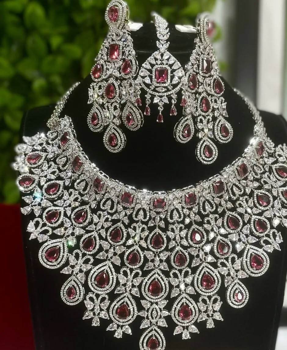 Fashion Latest Choker Design Antique Kundan Traditional Necklace Jewellery Set for Women - Rajputtrade