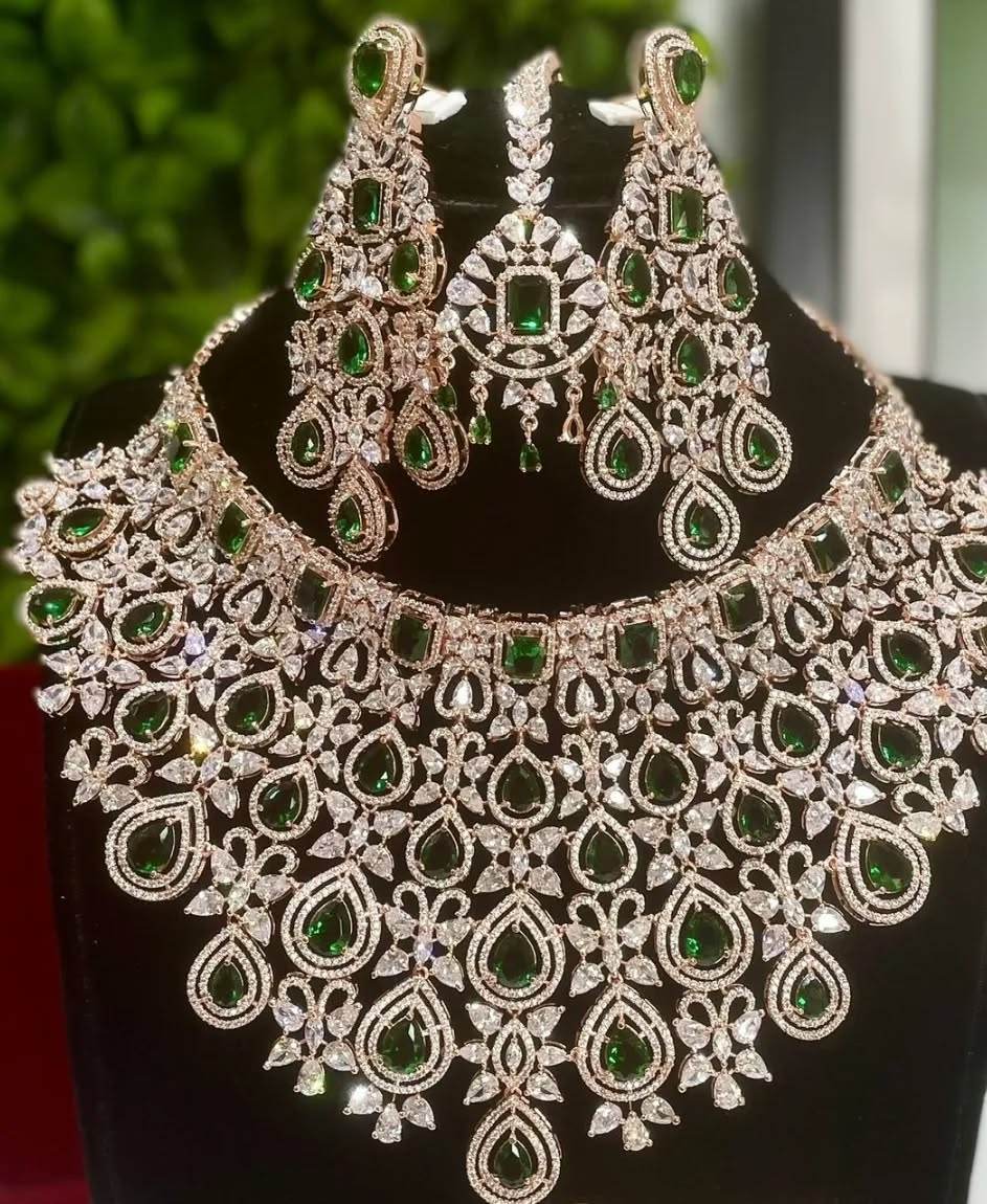Fashion Latest Choker Design Antique Kundan Traditional Necklace Jewellery Set for Women - Rajputtrade