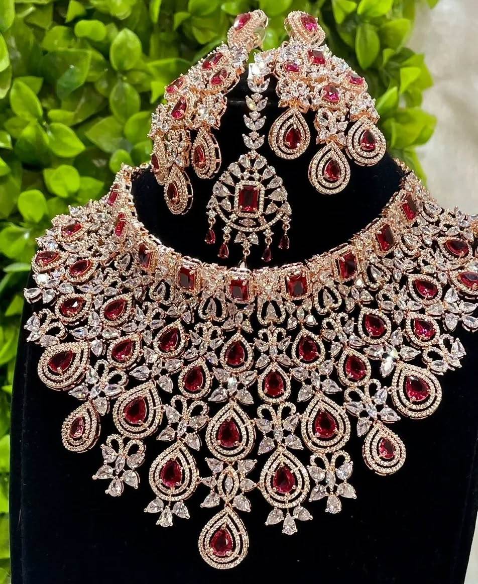 Fashion Latest Choker Design Antique Kundan Traditional Necklace Jewellery Set for Women - Rajputtrade