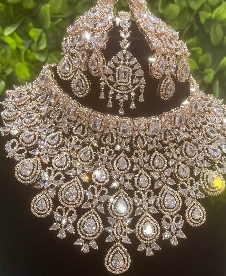 Fashion Latest Choker Design Antique Kundan Traditional Necklace Jewellery Set for Women - Rajputtrade