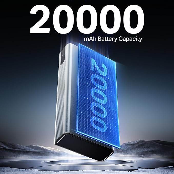 boAt PB435 Turbo 35W Power Bank with 20000mAh Navy Blue) - Rajputtrade