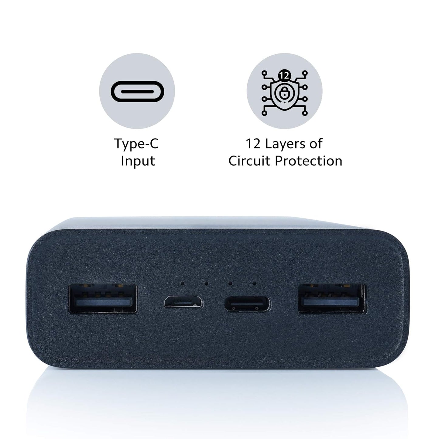 MI Power Bank 3i 20000mAh Lithium Polymer 18W Fast Power Delivery Micro USB| - Rajputtrade
