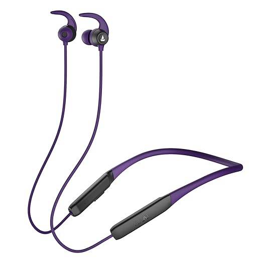 boAt Rockerz 255 Neo in-Ear Bluetooth Neckband (Purple Haze) - Rajputtrade