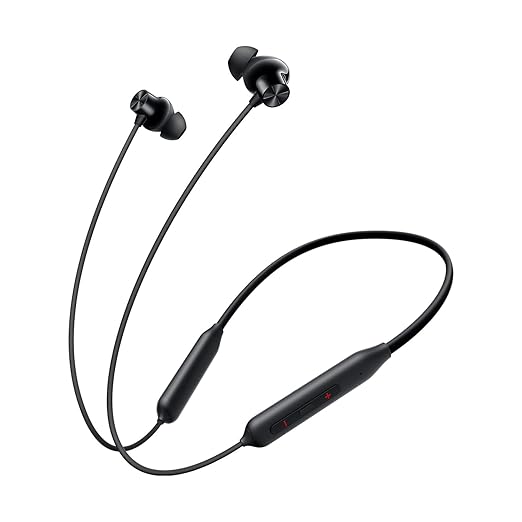 Oneplus Bullets Z2 Bluetooth Wireless Neckband with Mic, Bombastic Bass (Magico Black) - Rajputtrade