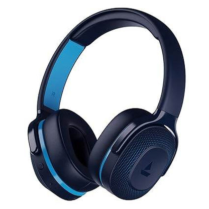 boAt Rockerz 425 Bluetooth Wireless Over Ear Headphones, ASAP Charge 25H Playtime V5.2, (Oceana Blue) - Rajputtrade